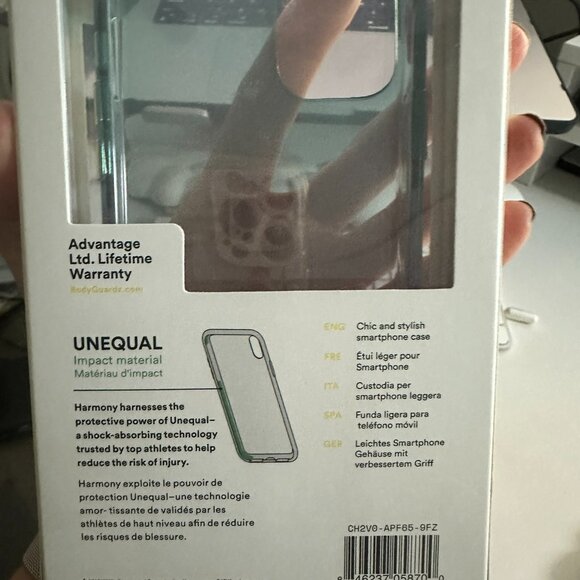 New Bodyguardz iphone 11 Pro Max Cases (Two) Harmony Unicorn and Pink Leather - Picture 3 of 6